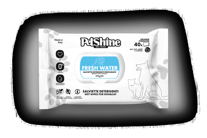 Hovedbilde PetShine Våtservietter Fresh Water